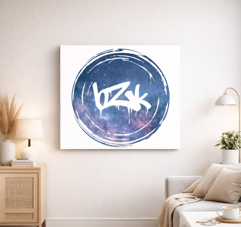 BaZOOka_2 vászonkép — Fehér
