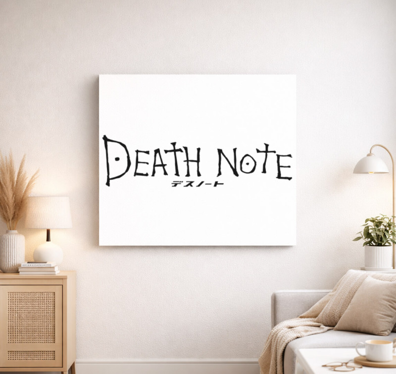 Death Note anime vászonkép — Fehér