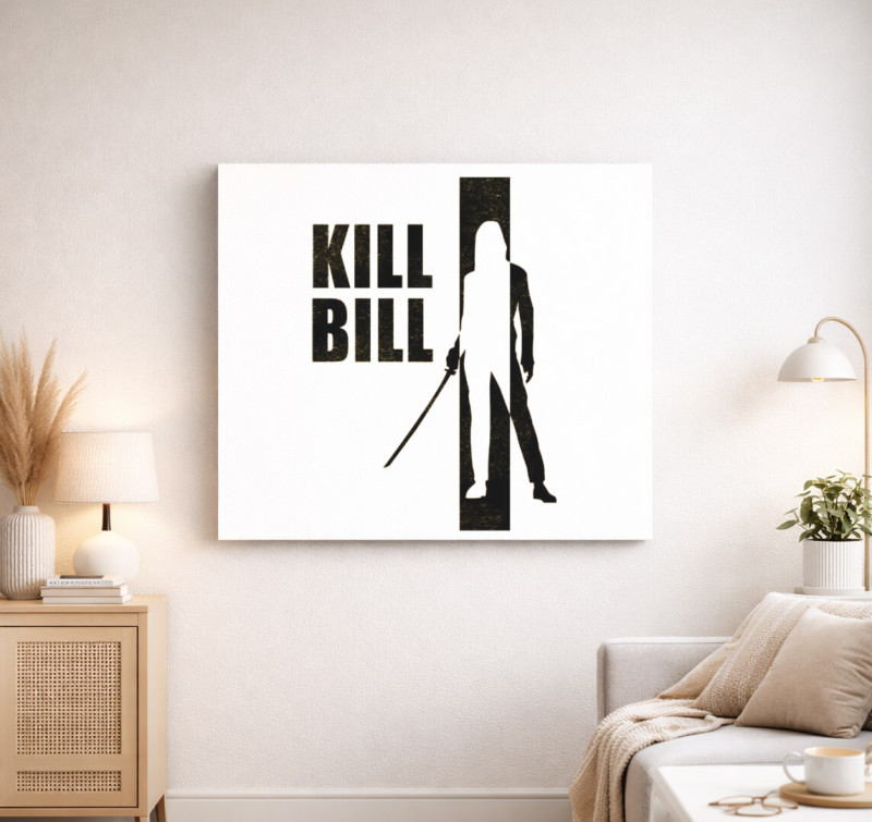 Kill Bill vászonkép — Fehér