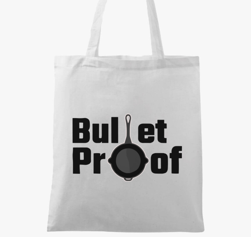 PUBG Bullet Proof vászontáska — Fehér