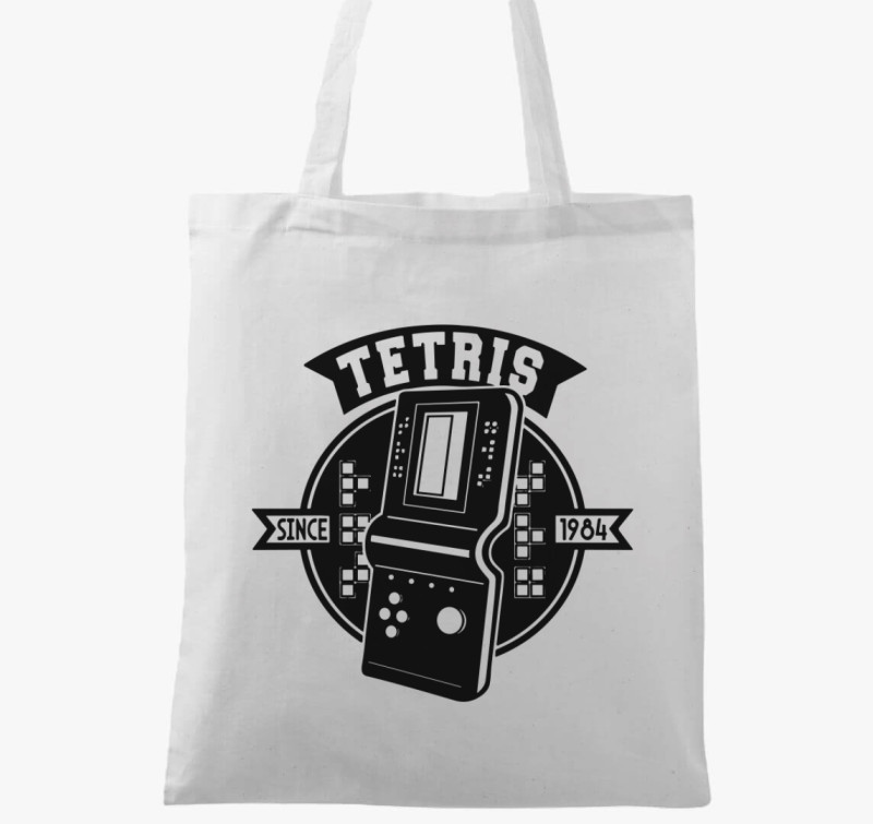Tetris 1984 vászontáska — Fehér