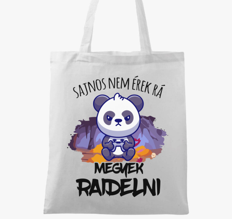 Sajnos nem érek rá megyek raidelni vászontáska — Fehér