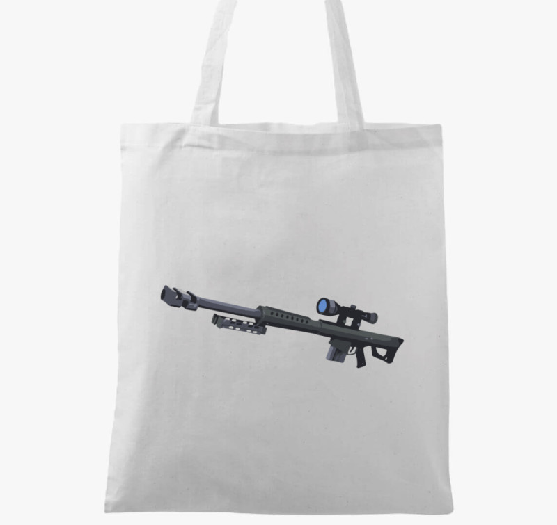 Sniper Art vászontáska — Fehér