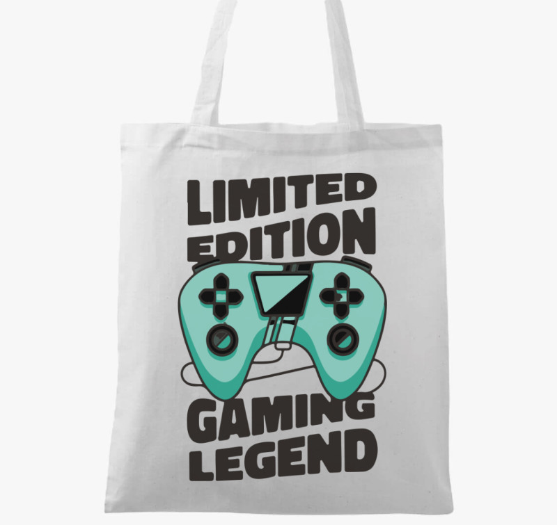Limited edition gaming legend vászontáska — Fehér
