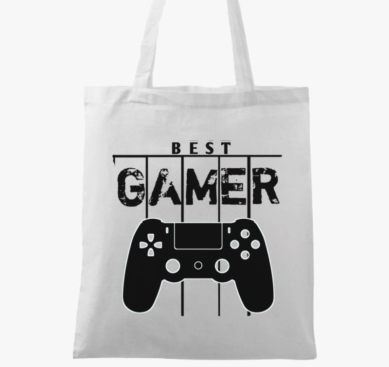 Best Gamer vászontáska — Fehér