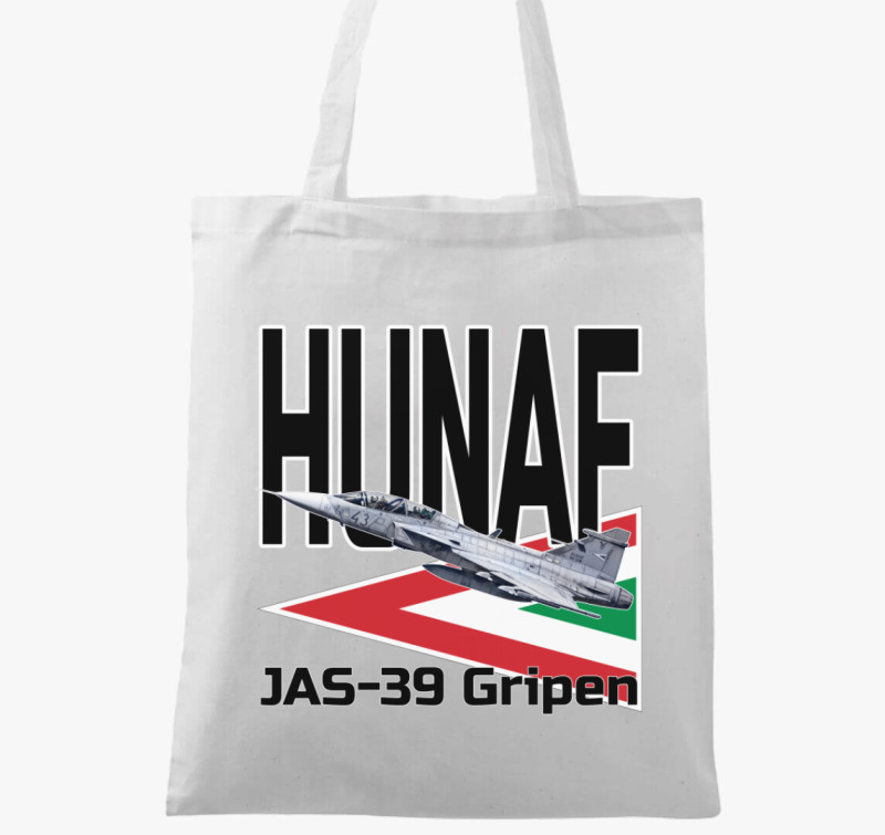Légierő JAS-39 2 vászontáska — Fehér