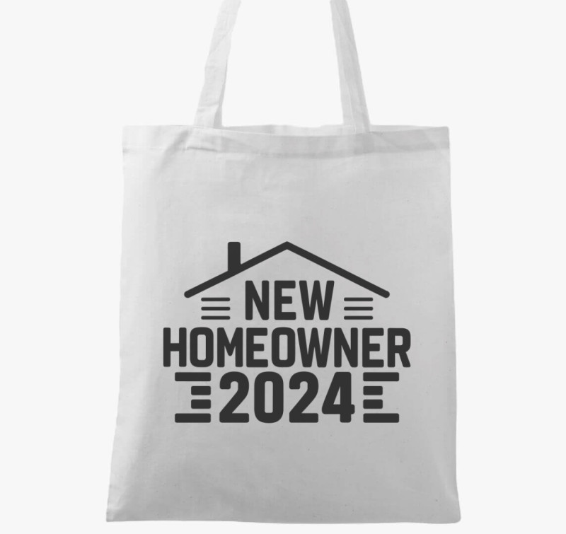 New Homeowner 2024 vászontáska — Fehér