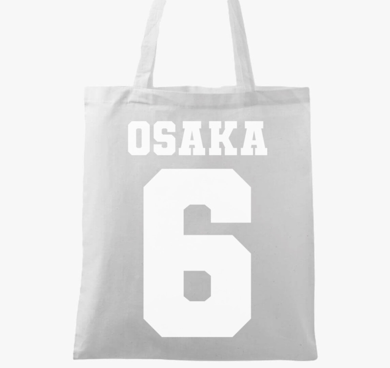 Osaka 6 design divat vászontáska — Fehér