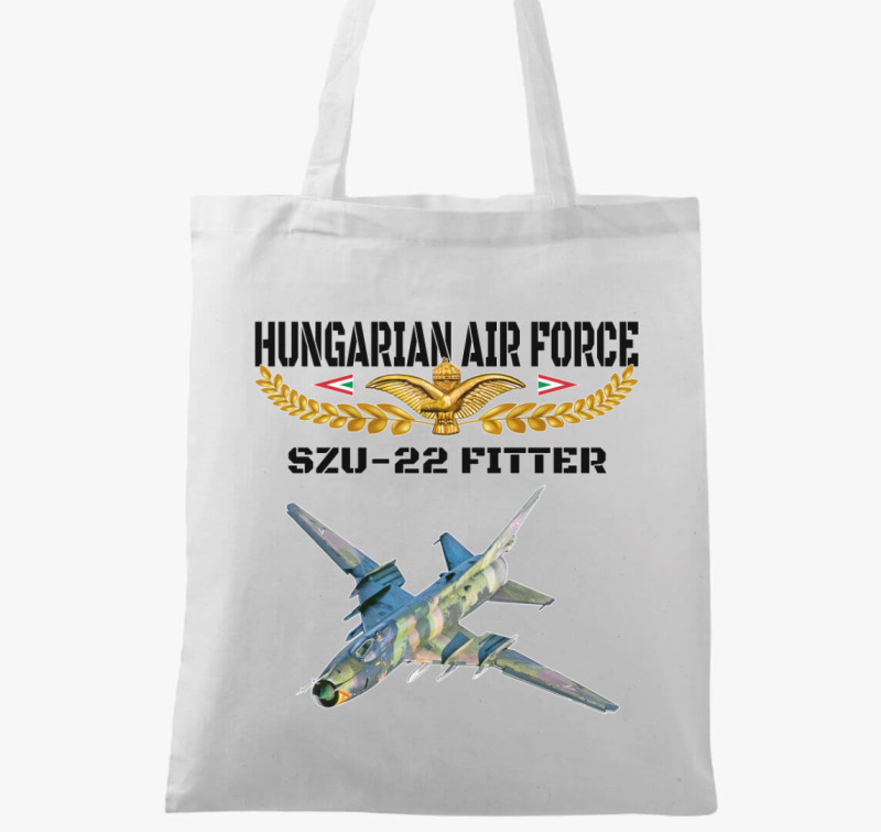 Aranysas Szu-22 2 vászontáska — Fehér