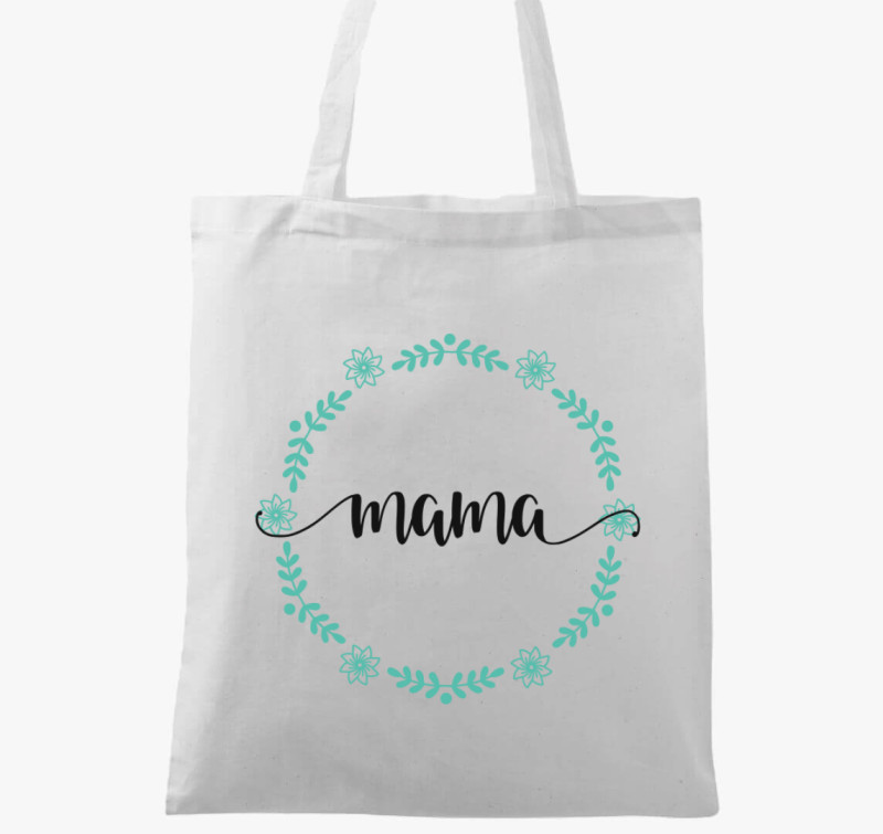 Mama vászontáska — Fehér