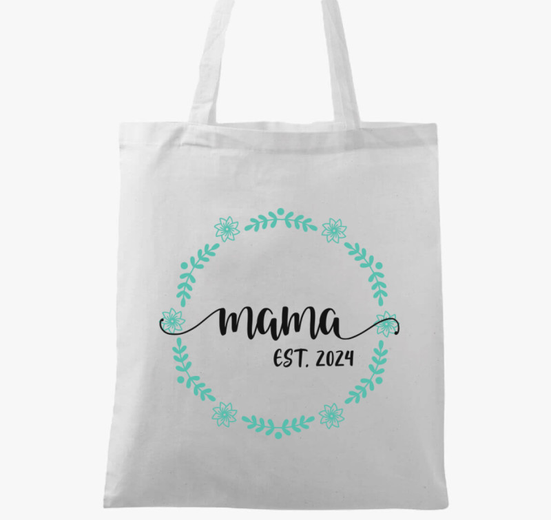 Mama 2024 vászontáska — Fehér