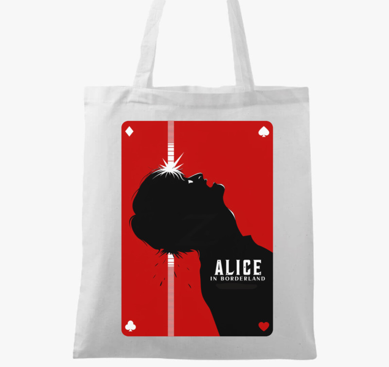 Alice in Borderland vászontáska — Fehér