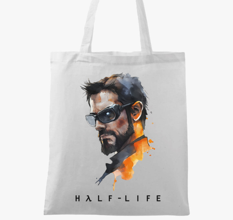 Gordon Freeman vászontáska — Fehér