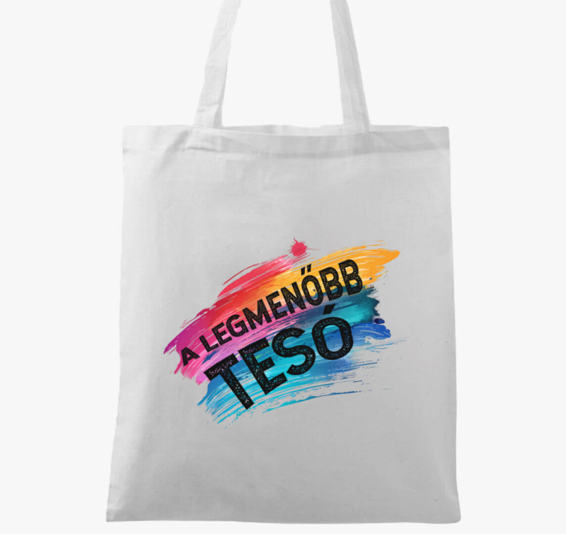A legmenőbb tesó vászontáska — Fehér