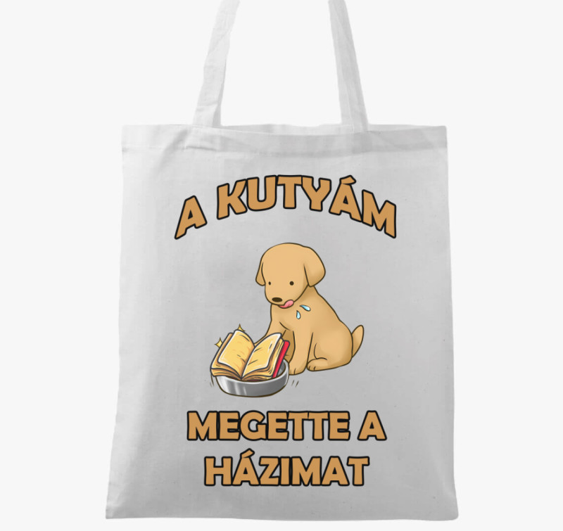 A kutyám megette vászontáska — Fehér
