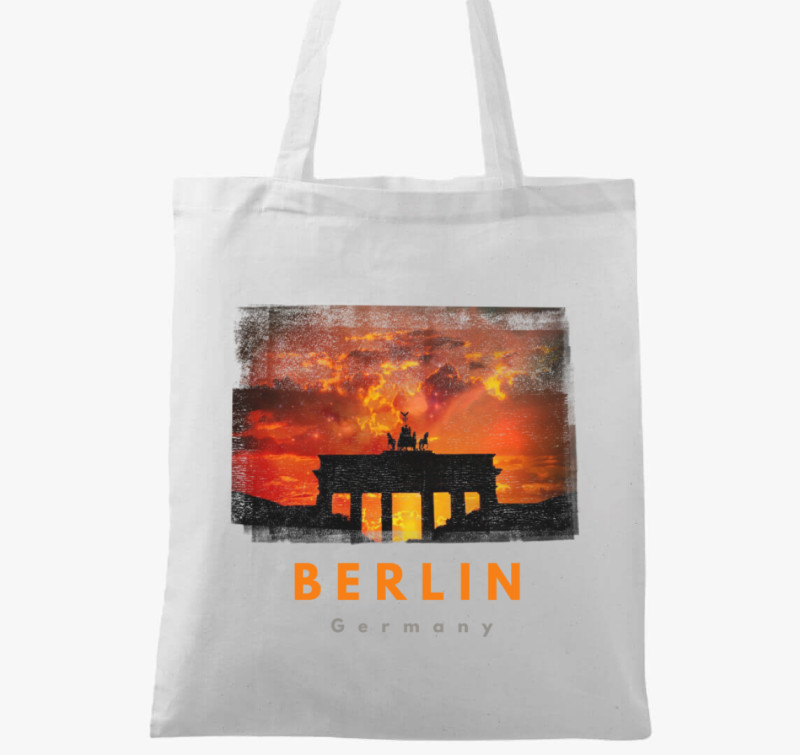 Berlin vászontáska — Fehér