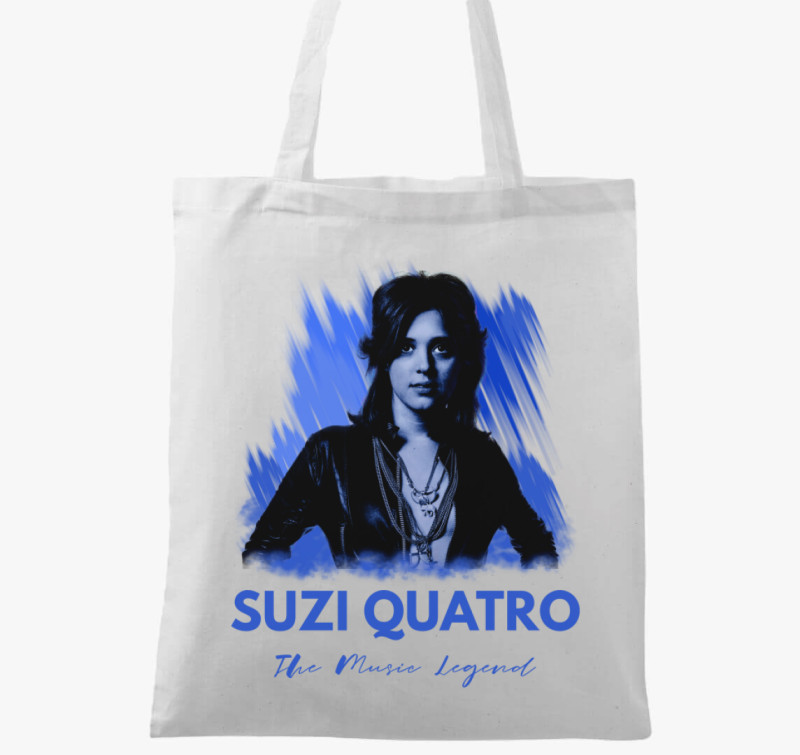 Suzi Quatro vászontáska — Fehér
