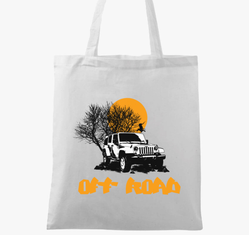 Off Road vászontáska — Fehér