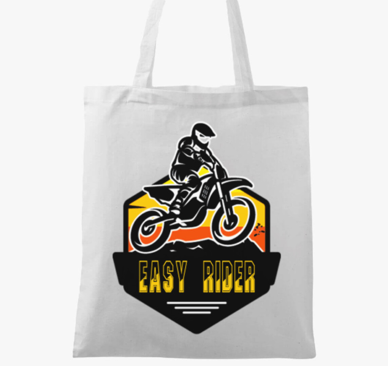 Easy Rider vászontáska — Fehér