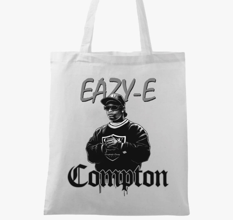Eazy E Compton vászontáska — Fehér