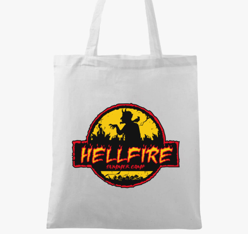 Hellfire summer camp vászontáska — Fehér