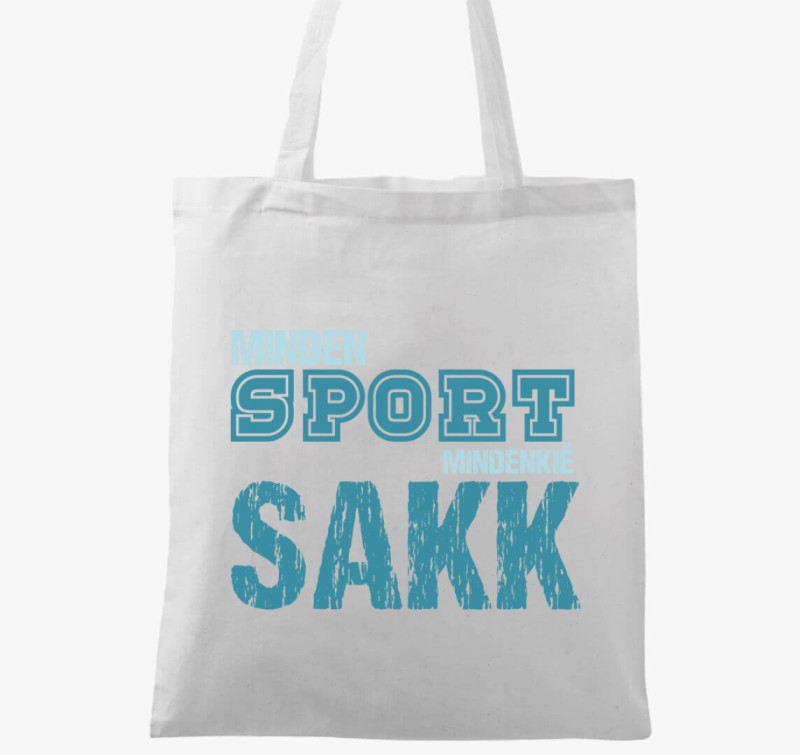 Minden sport sakk vászontáska — Fehér
