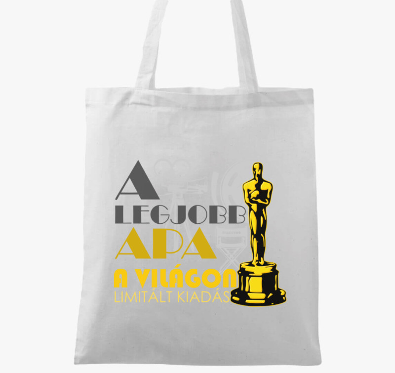 Oscar díjas apa vászontáska — Fehér