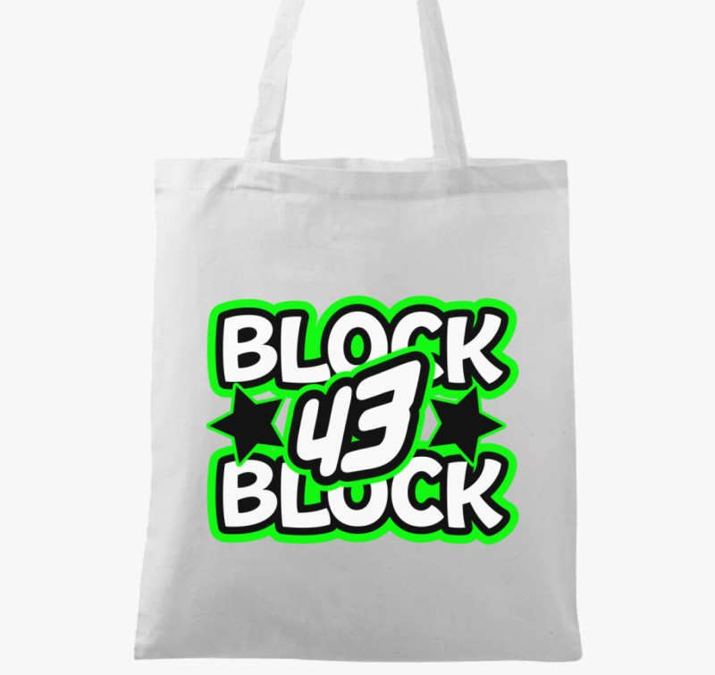 Ken Block star vászontáska — Fehér