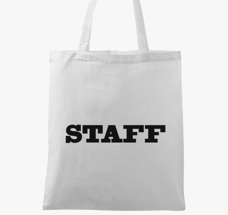 Staff vászontáska — Fehér