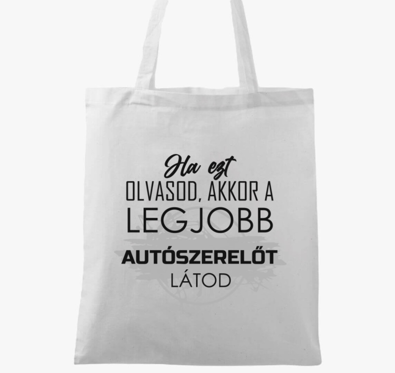 Legjobb autószerelő vászontáska — Fehér