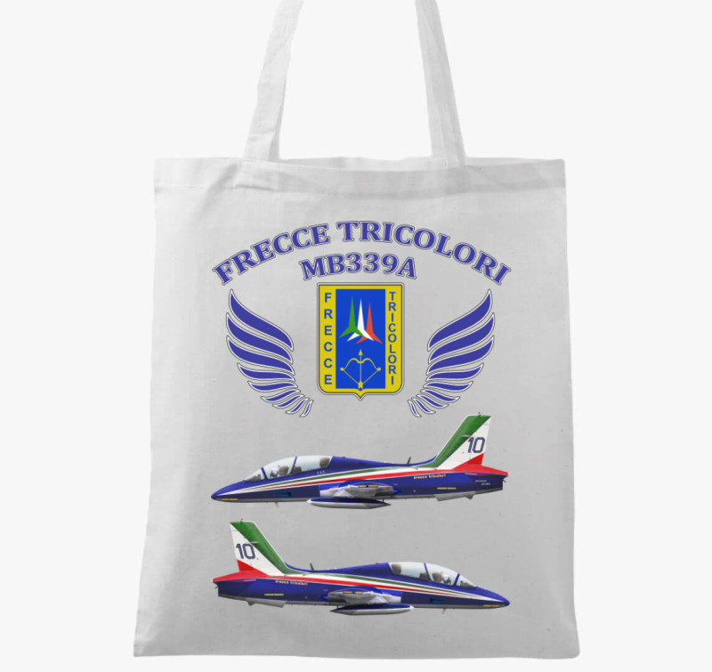 Frecce Tricolori vászontáska — Fehér