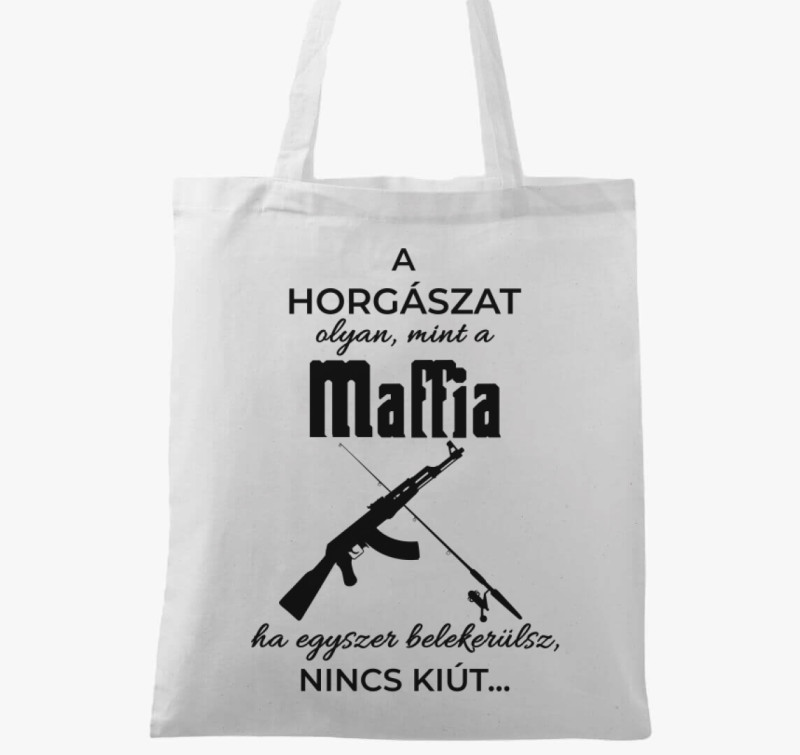 A horgászat olyan, mint a maffia vászontáska — Fehér