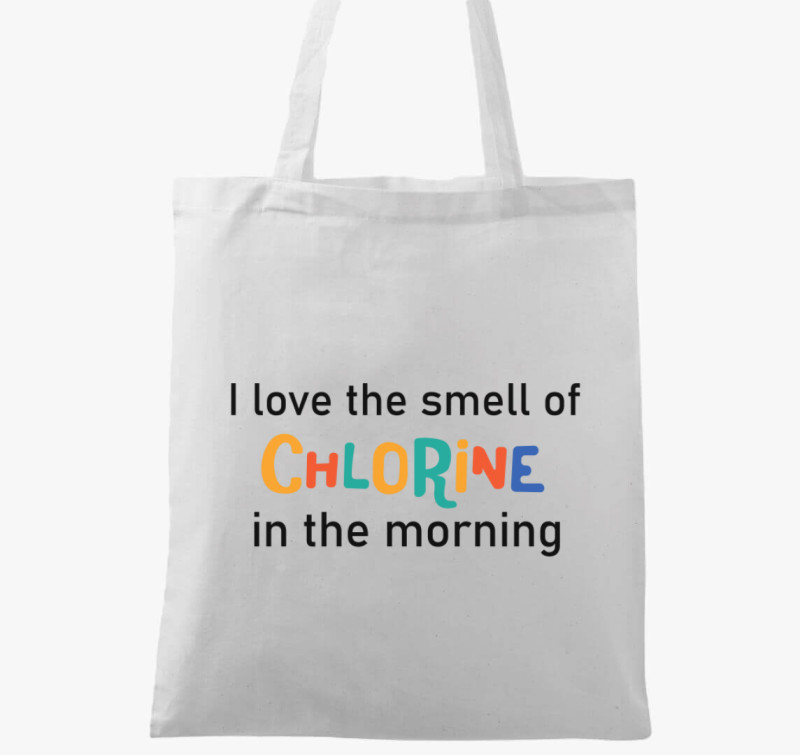 Chlorine smell vászontáska — Fehér