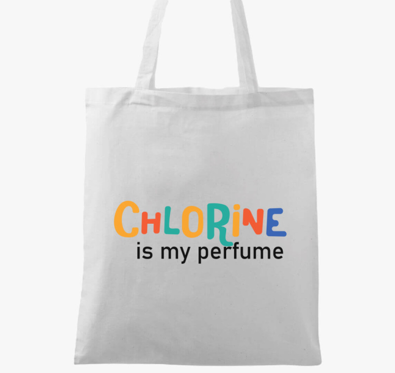Chlorine perfume vászontáska — Fehér