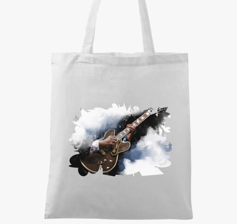 BB King elektromos gitár vászontáska — Fehér