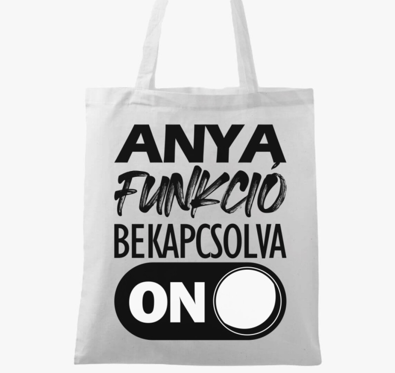 Anya funkció vászontáska — Fehér