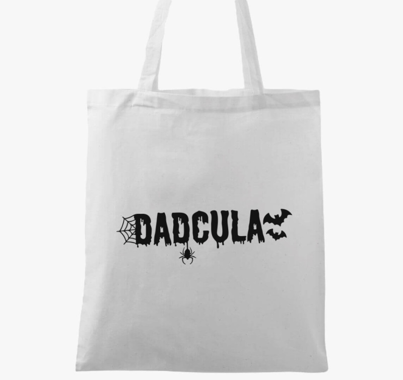 Halloween Dadcula vászontáska — Fehér