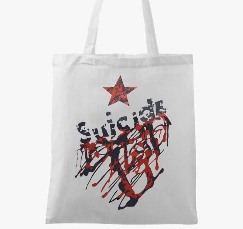 Suicide vászontáska — Fehér
