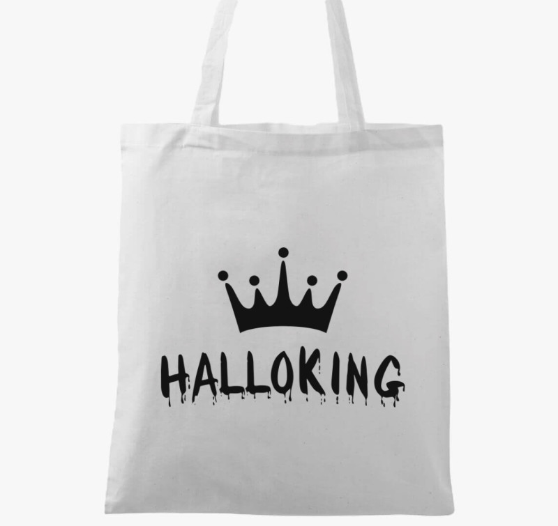 HalloKing vászontáska — Fehér