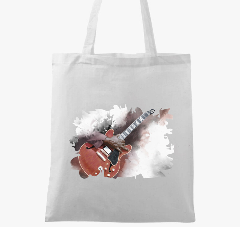 Freddy King gitár vászontáska — Fehér