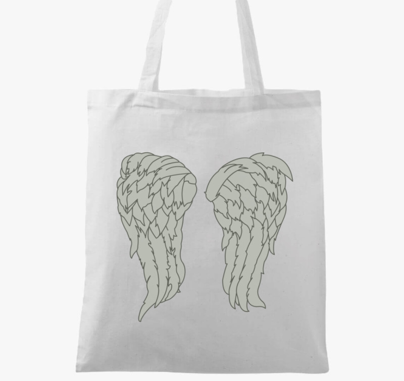 Daryl wings vászontáska — Fehér