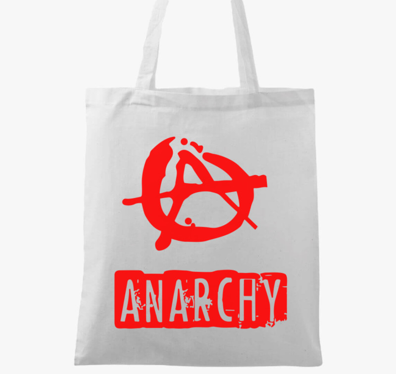Anarchy vászontáska — Fehér