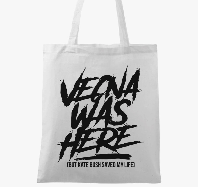 Vecna was here vászontáska — Fehér