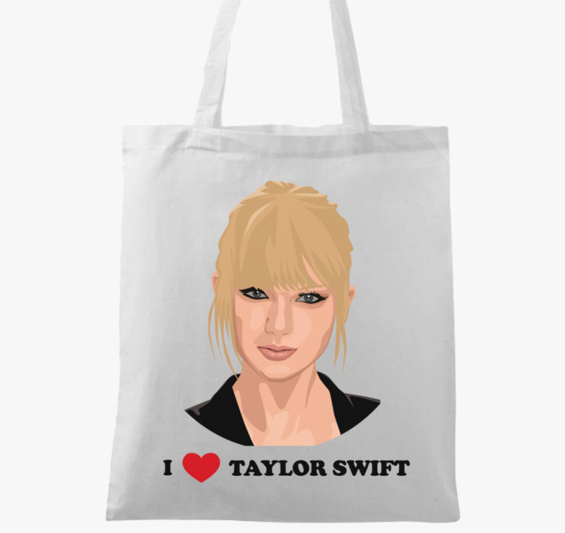 Love Taylor vászontáska — Fehér