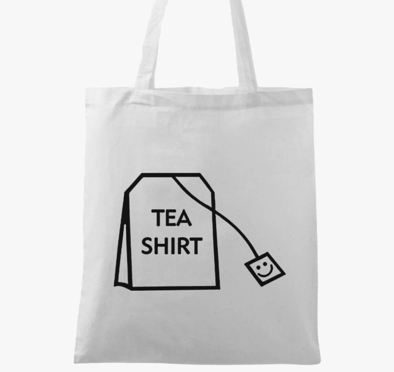 TEA shirt vászontáska — Fehér