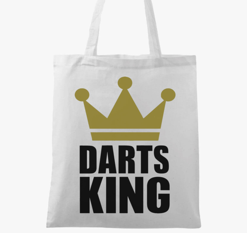 Darts King vászontáska — Fehér