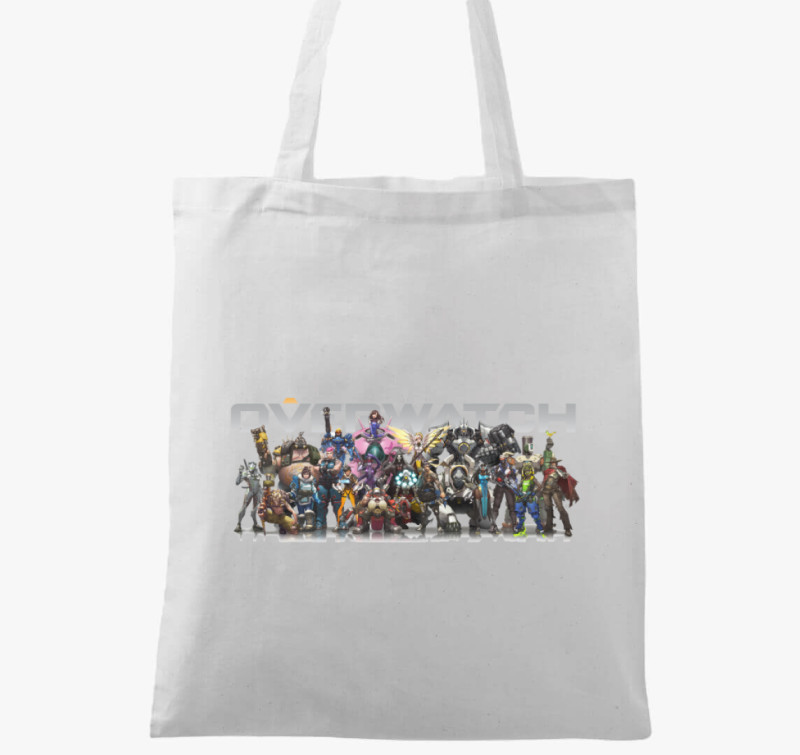 Overwatch vászontáska - Gamer — Fehér