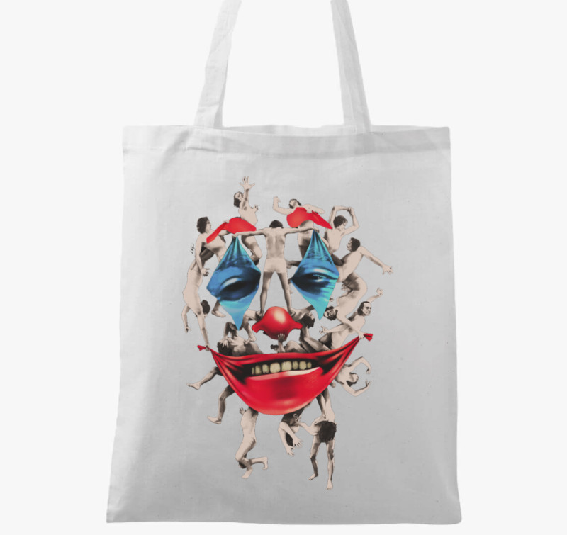 Joker 2019 vászontáska — Fehér