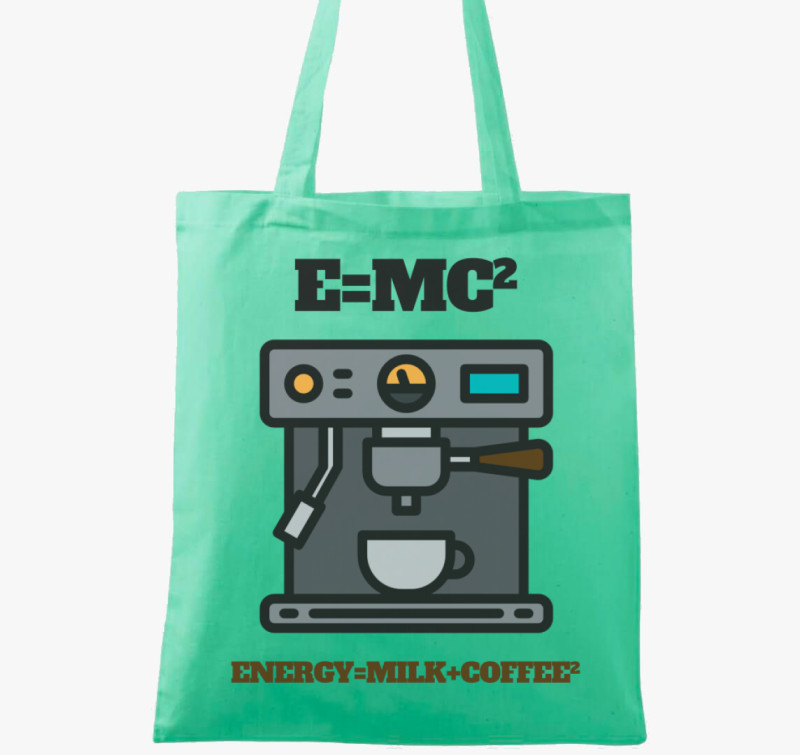 Energy Milk Coffee² vászontáska — Menta