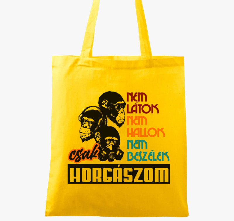 Horgászom és nem látok vászontáska — Sárga